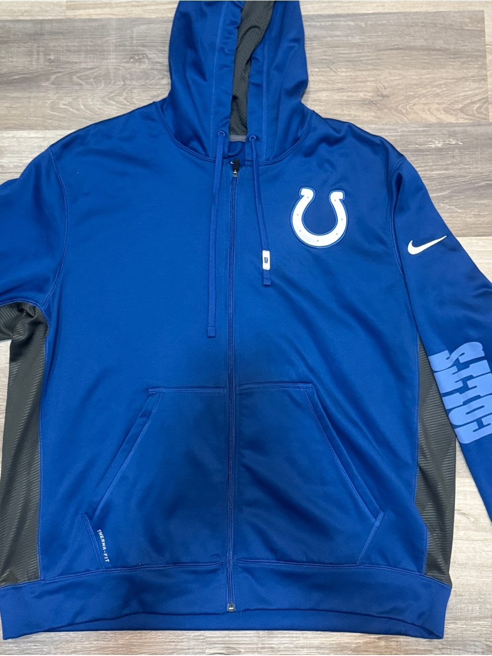 NFL Royal Blue Indianapolis Colts Full-Zip Hoodie Jacket